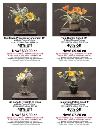 Store Specials Flyer