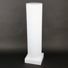 #204 PEDESTAL 40" WHITE