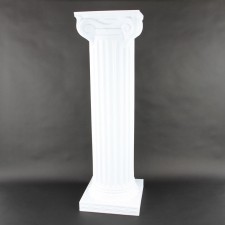 32" EMPIRE COLUMN WHITE