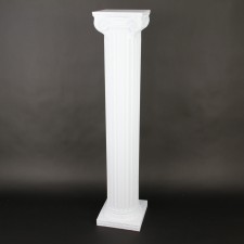 48" EMPIRE COLUMN WHITE