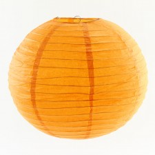 16"RND PAPER LANTERN ORANGE