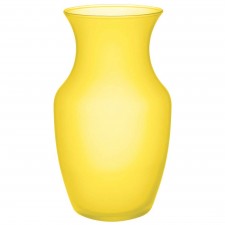 8" ROSE VASE 6/CS SUNFLOWER YL