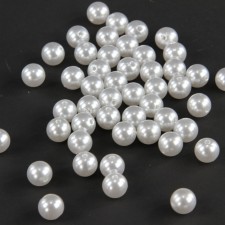 14MM PLASTIC PEARL BEADS