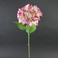 28" SINGLE HYDRANGEA LT.PINK