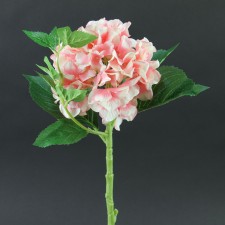 17.5" SINGLE HYDRANGEA LT.PINK