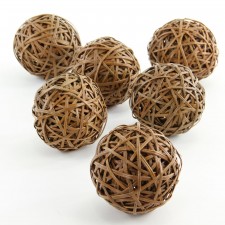 4.75"D STRAW BALL 6PC/PKG
