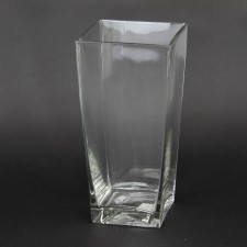 10" COMTEMPO VASE CLEAR