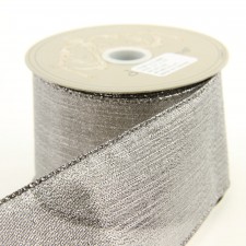 2.5"X10YD SHEER MESH METALLIC
