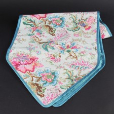 72"FAUX CANVAS JACOBEAN