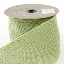 4"X10YD BURLAP BRIGHT GRN A10