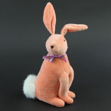 10.5"VELVTN SITTING RABBIT A4