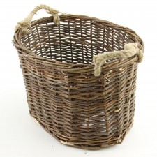 15"OVAL BASKET W/ROPE S2 M25