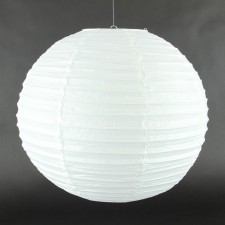 18" LANTERN WHITE PAPER