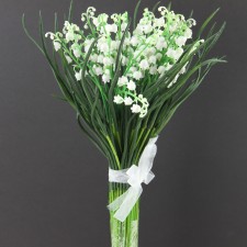 14"LILLY OF THE VALLY BOUQ A5