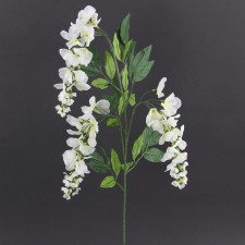 26"WISTERIA SPRAY X3 WHT DI