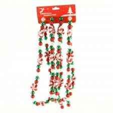 9' BEAD/CANDY GARLAND