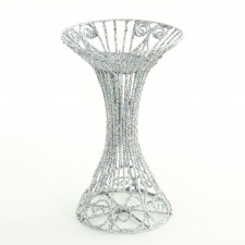 10"LAZER GLT WIRE CANDLE HLDR