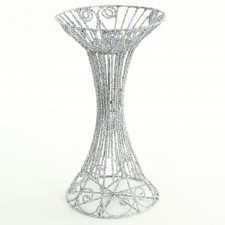 12"LAZER GLT WIRE CANDLE HLDR