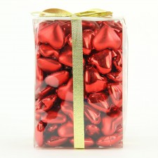 25MM HEART ORNA 500GM/BX