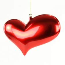 360MM DBL PRLZD PLAIN HEART