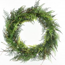 30" MIX BUSH WREATH X108 LVS