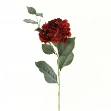 31" HYDRANGEA BRICK RED