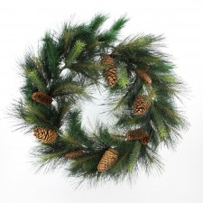 36"DLX SUGAR PINE WREATH