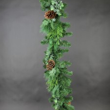 6'MIX PINE/CEDAR GARLAND