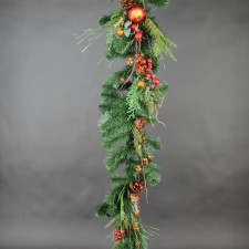 6'AUSTR.PINE GARLAND DK.TT GRN