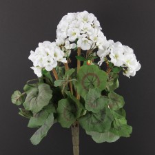 15" GERANIUM BUSH X5 CRM/YEL