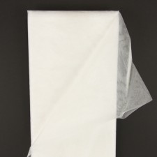 58"-60"X10YD ORGANZA WHITE