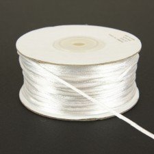 1/16"X50YD SATIN CORD WHITE