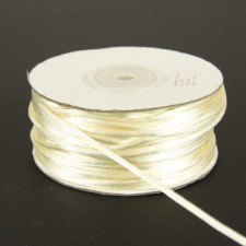 1/16"X50YD SATIN CORD IVORY