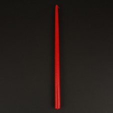 18" TAPER CANDLE 12DZ/CS RED