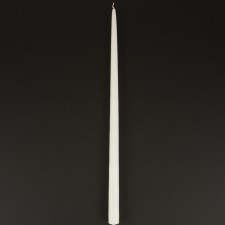 24" TAPER CANDLE 1DZ/BX WHITE