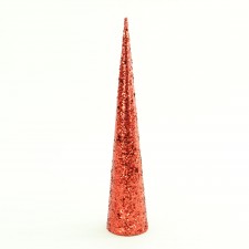16"MTL CONE W/GLT S1 RED