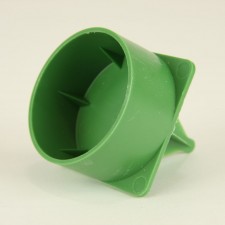 2" CANDLE HOLDER X1 GREEN