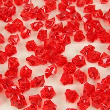 20MM ACRYLIC BEADS RED