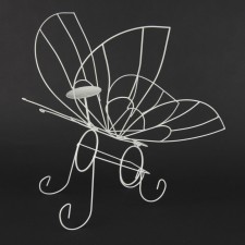19"BUTTERFLY CANDLE HLDR A5