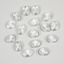 1"ACRYLIC ROCK 18PC/PKG CLEAR