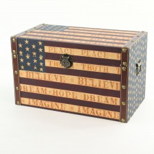 11.75"FLAG STORAGE TRUNK M25