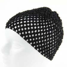 5.5"STRETCH CROCHET BLACK A25