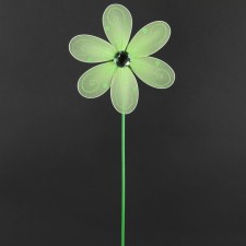 9.25"X29"STONE FLOWER STICK