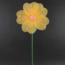 16"X36"FLOWER STICK ORANGE