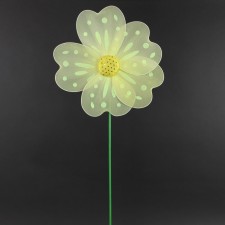 16"X36"FLOWER STICK YELLOW