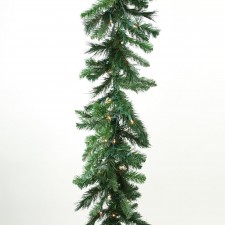 9'X11"W DEL.EVERGREEN GARLAND