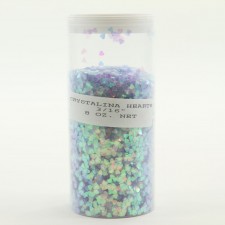 3/16" HEARTS 1/2LB CRYSTALINA