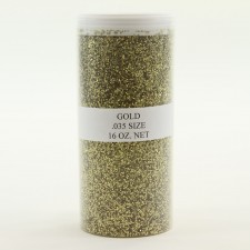 .35 GLITTER 1LB PALE GOLD