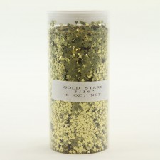3/16" STARS 1/2LB GOLD