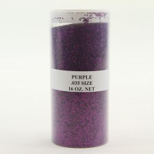GLITTER .035 1LB HEX PURPLE
